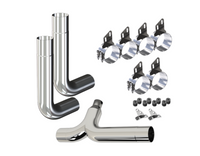 PETERBILT STACK KIT FULL DIAMETER 7" OR 8" NON REDUCING ELBOWS