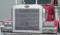 PETERBILT 379 EXT HOOD GRILL 18 HORIZONTAL BARS