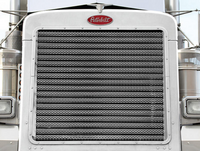 PETERBILT 379 EXT HOOD PYTHON 18 BAR GRILL W/OVAL HOLES