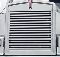 KENWORTH W900L GRILL INSERT WITH 16 HORIZONTAL BARS