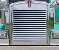KENWORTH W900L GRILL INSERT WITH 16 LOUVER STYLE BARS