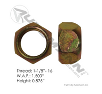 WHEEL OUTER CAP NUT L/H (EUCLID 5977L)