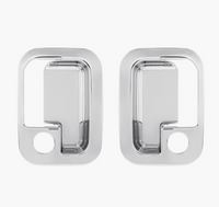 DOOR HANDLE TRIM EXTERIOR CHROME PAIR