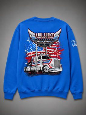 Bi-Cotton Sweater Patriot Blue