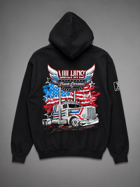 Bi-Cotton Hoodie Patriot Black