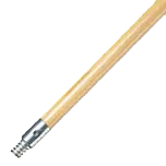 Metal Tip Broom Handle