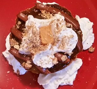 Caramel Chocolate Pecan Turtle Capye