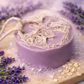 Lavender Oatmeal Luffa