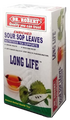 DR Robert Soursop Leaves tea 40g  (20 tea bags) packaged in a White and Red Rectangular box 

Graviola tea,GUANABANA tea
