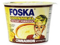 FOSKA CINNAMON OATMEAL INSTANT PORRIDGE 2.6 OZ
Delicious Cinnamon Flavored Oatmeal Instant Porridge, a quick and hearty meal