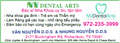 NV Dental Arts - Double Colored Box (1.25" X 4") on Inner Page - Monthly Fee