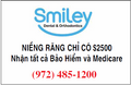 Smiley Dental & Orthodontics - 2 Double Colored Boxes (2.50" X 4") on Inner Page - Monthly Fee