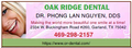 Oak Ridge Dental - Double Colored Box (1.25" X 4") on Outer Page or Page 12 - Monthly Fee