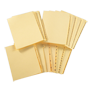 11" Litigation Index Tabs-Individual Letters -(per package of 25)