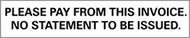 4918 Self Inking Stamp 3 x 5/8 inch: 1 to 4 lines of text