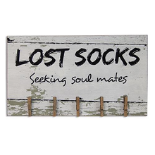 Lost,Sock,Seeking,Soul,Mates,wooden,sign,Auntie,Jus,Quilt,Shoppe