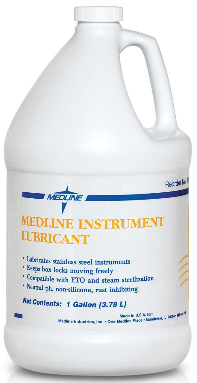 Medline MDS88000T2 Surgical Instrument Lubricant 1 gallon 4/cs