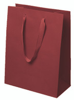 CASE - 10 x 5 x 13 Dark Red Manhattan Bags   100/cs