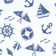 Nautical Icons 20 x 30 Printed Tissue (240 sheets/pkg)  Price Cat. T     1 pkg