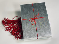 Elastic Stretch Loops - Red - 16" Loop/25" Cut - 50 Loops / Pkg