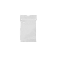 2 mil - 2 x 3 Clear Recloseable Zipper Pouch     100/pkg - food grade