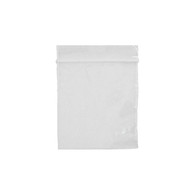 2 mil - 3 x 3 Clear Recloseable Zipper Pouch     100/pkg - food grade