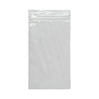 2 mil - 3 x 5 Clear Recloseable Zipper Pouch     100/pkg - food grade