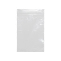 2 mil - 5 x 7 Clear Recloseable Zipper Pouch     100/pkg - food grade