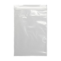 2 mil - 6 x 9 Clear Recloseable Zipper Pouch     100/pkg - food grade