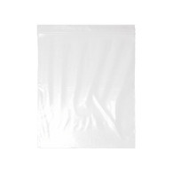 2 mil - 8 x 10 Clear Recloseable Zipper Pouch     100/pkg - food grade