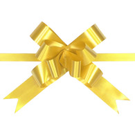 #391 - Yellow - 4'' Splendorette Butterfly Pull Bows     100/box     Made in USA