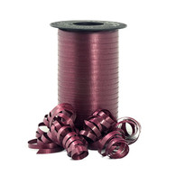 3/16 x 500 yd  Burgundy Curling Ribbon     1 roll   Made in USA