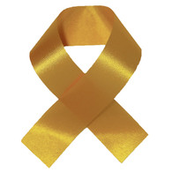 7/8 x 100 Gold #210 McGinley Satin Acetate Ribbon     1 roll