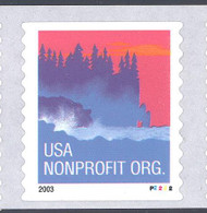 Scott # 3874 Plate # P2222 (.05) seacoast - center# 4T blue