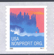 Scott # 3874a Plate # P4444 (.05) seacoast - center# 4B blue