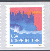 Scott # 3874a Plate # P6666 (.05) seacoast - center# 4B blue