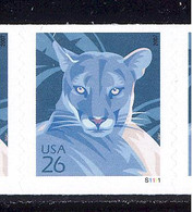 Scott # 4141 Plate # S1111 .26 Florida Panther - mot