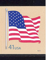 Scott # 4186 Plate # P11111 .41 Flag
