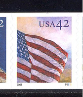 Scott # 4232-35 Plate # P1111 .42 Flags   PS9