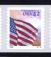 Scott # 4244-47 Plate # V2222 .42 Flags   PS9