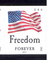 Scott # 4633-36 Plate # P1111 Four Flags forever   PS9
