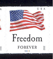 Scott # 4637-40 Plate # S22222 Four Flags forever   PS9