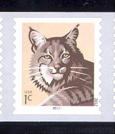 Scott # 4672 Plate # P1111 .01 Bobcat