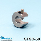 0.50 oz (14 g) Stainless Steel Balancing Clamp, 5/16" throat size
