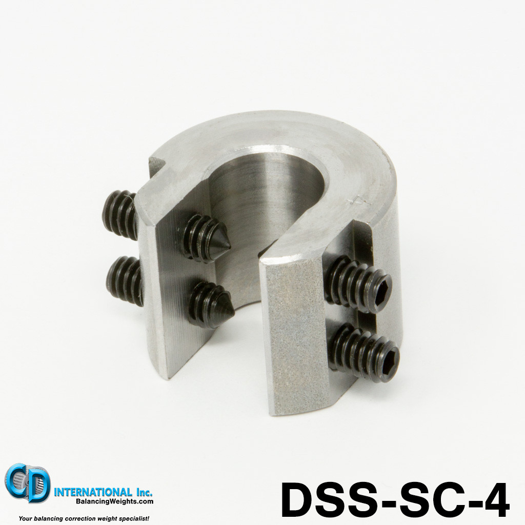 4 ounce(112 gram) Double Sided Balancing CClamp weights, 5/8" throat