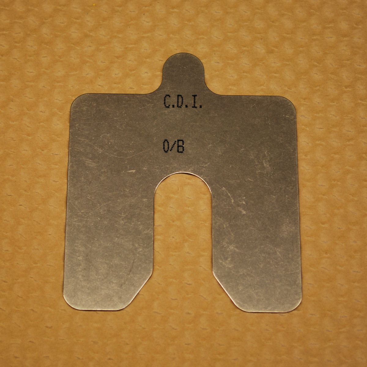 Size B, .050" Thick, Stainless Steel Alignment Shim Pack - Balancing ...