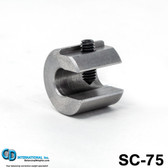 0.75 oz (21g) Steel Balancing Clamp, 5/16" throat size