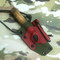Olive Drab and Red - Versa Extreme Custom Kydex Neck Sheath for small Becker, Esee, and Mora knives by Grizzly Outdoors