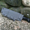 Becker BK7 Horizontal custom kydex sheath in gray by Grizzly Outdoors