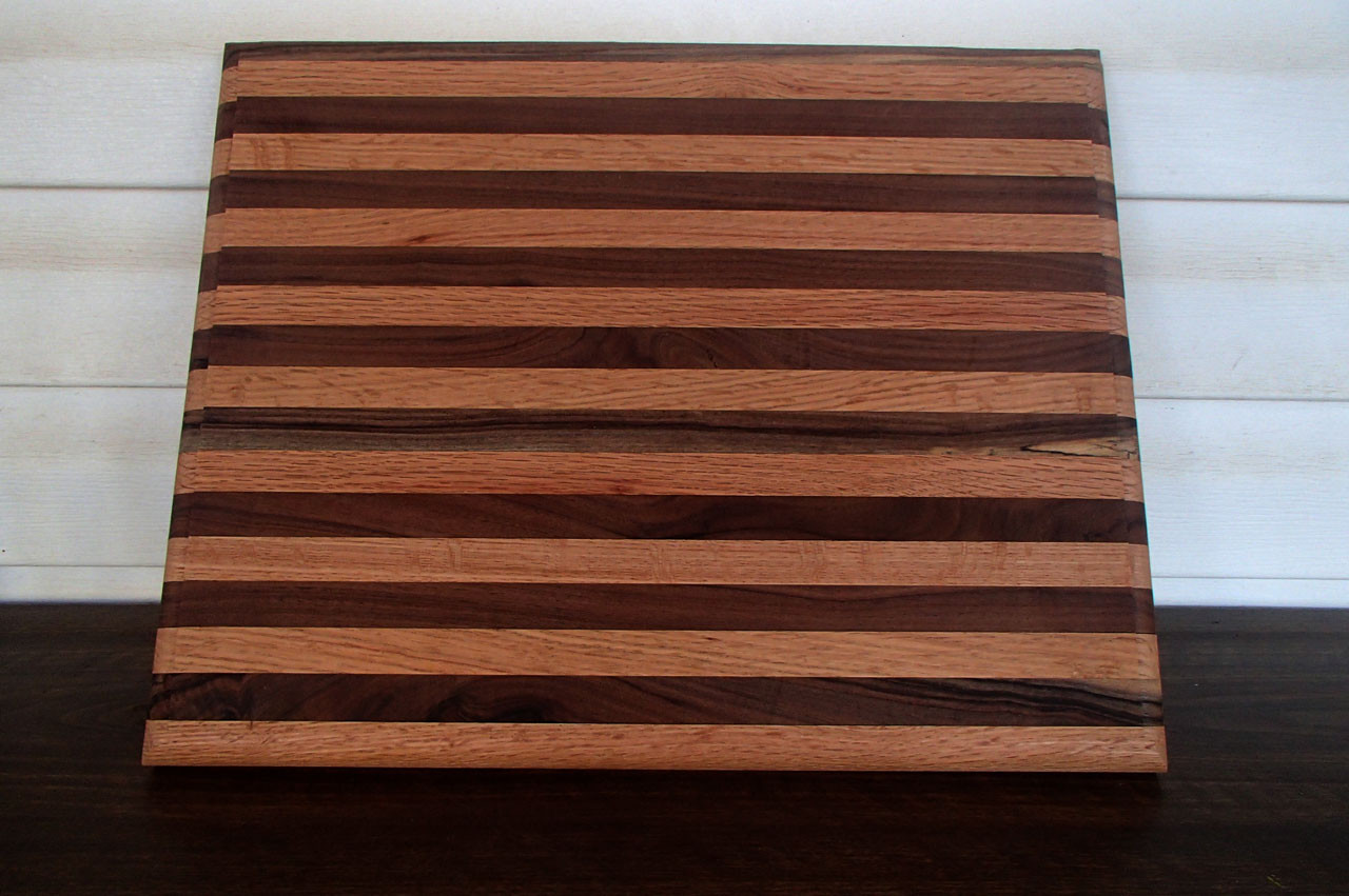 large wood cutting board